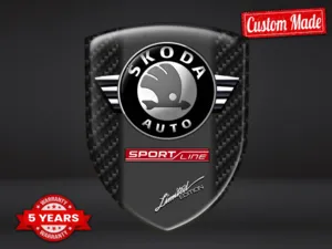 Skoda Logosticker Robust Universal Hochwertig